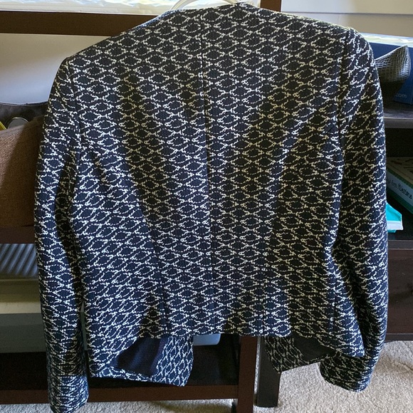 Navy and cream RW blazer - Picture 2 of 2